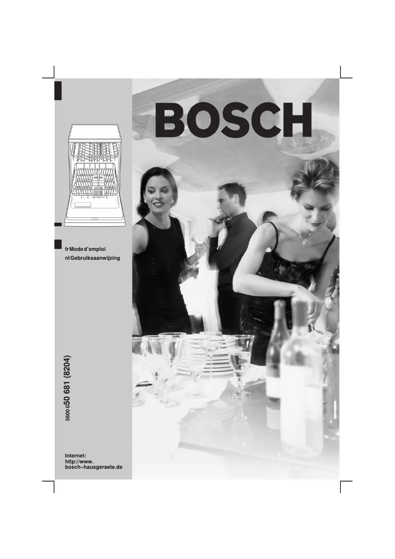 Page n°1 - Manuel utilisateur Bosch SGV09A13