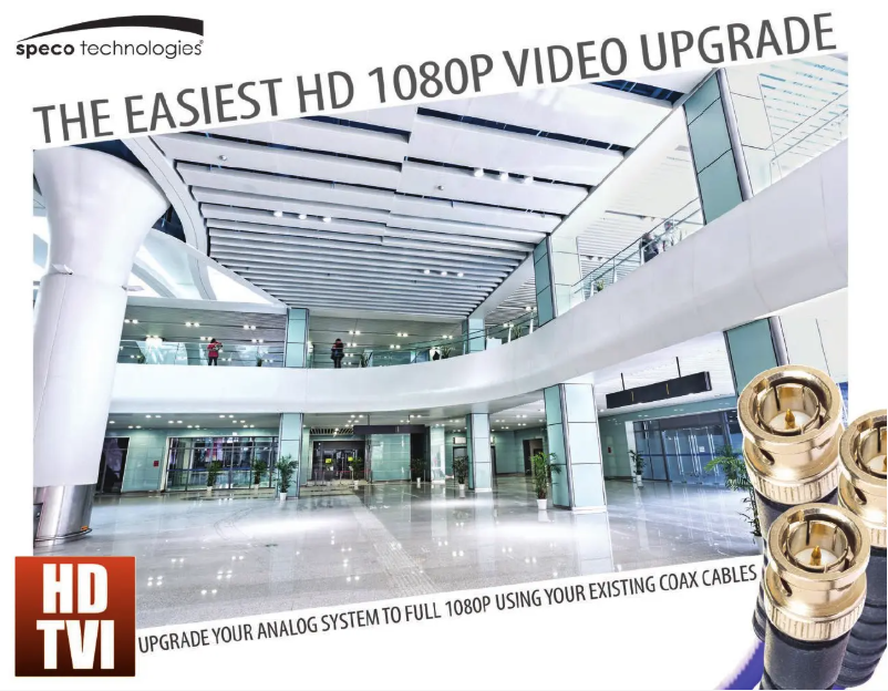 Page 1 de la notice Brochure Speco Technologies ZIPT88B2