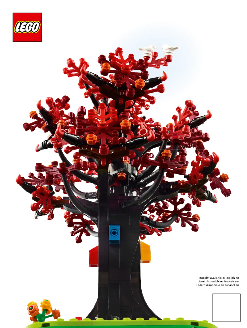 Página 1 del manual Manual de usuario Lego Ideas Family Tree 21346