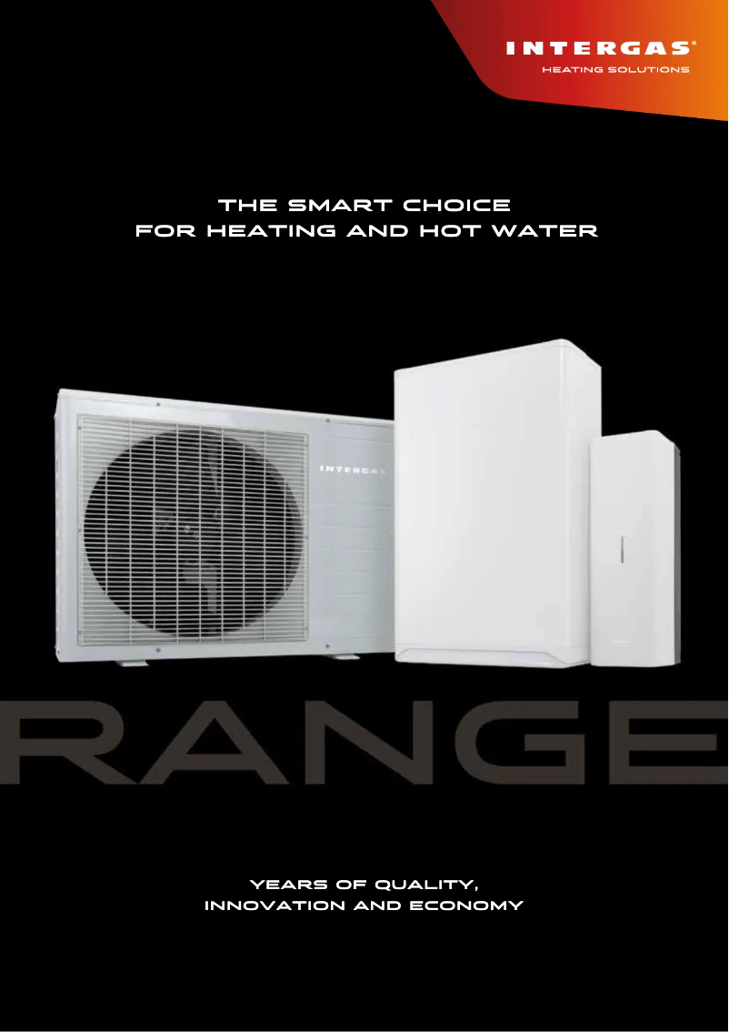 Page 1 de la notice Brochure Intergas Xclusive 36