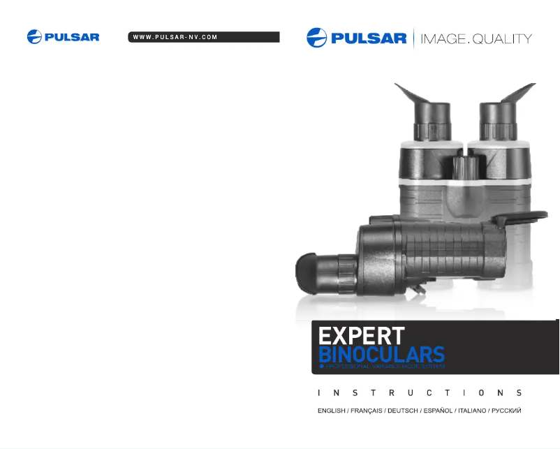 Página 1 del manual Manual de usuario Pulsar Expert VM 8x40