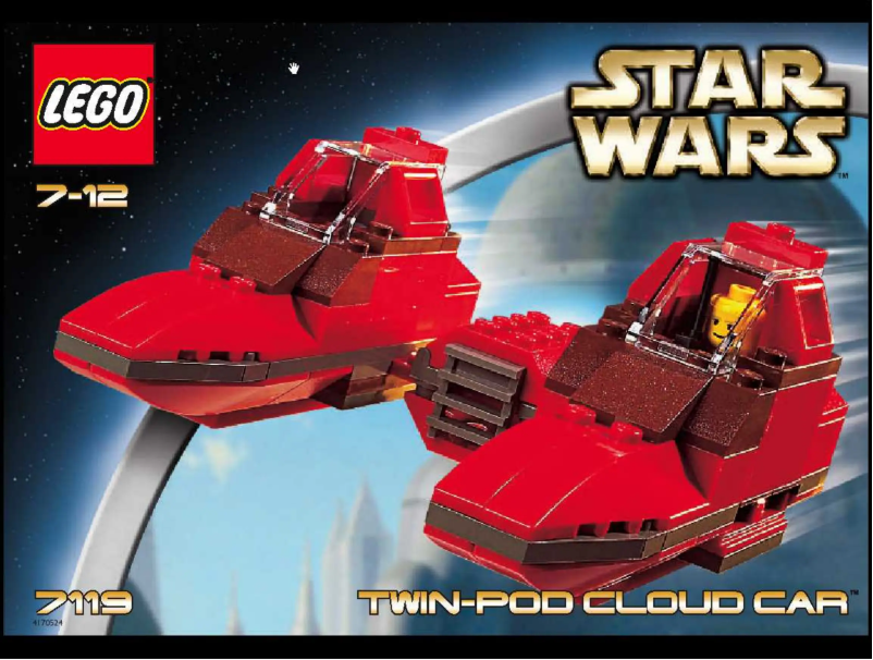 Page 1 de la notice Manuel utilisateur Lego Star Wars 7119