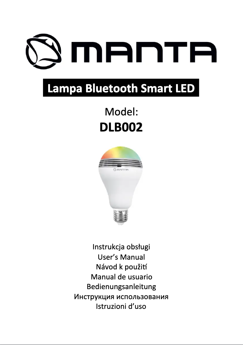 Page n°1 - Manuel utilisateur Manta DLB002