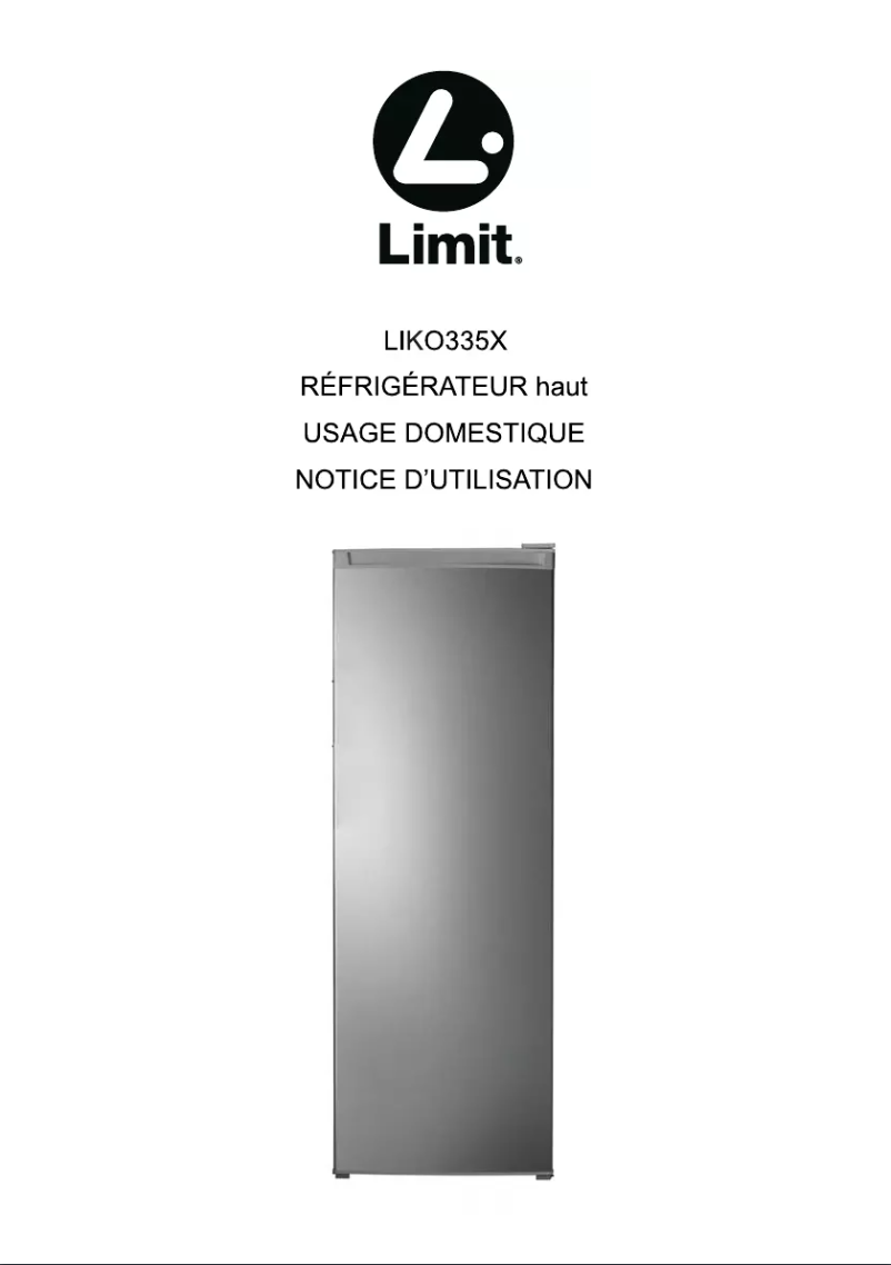 Page n°1 - Manuel utilisateur Limit LIKO335X