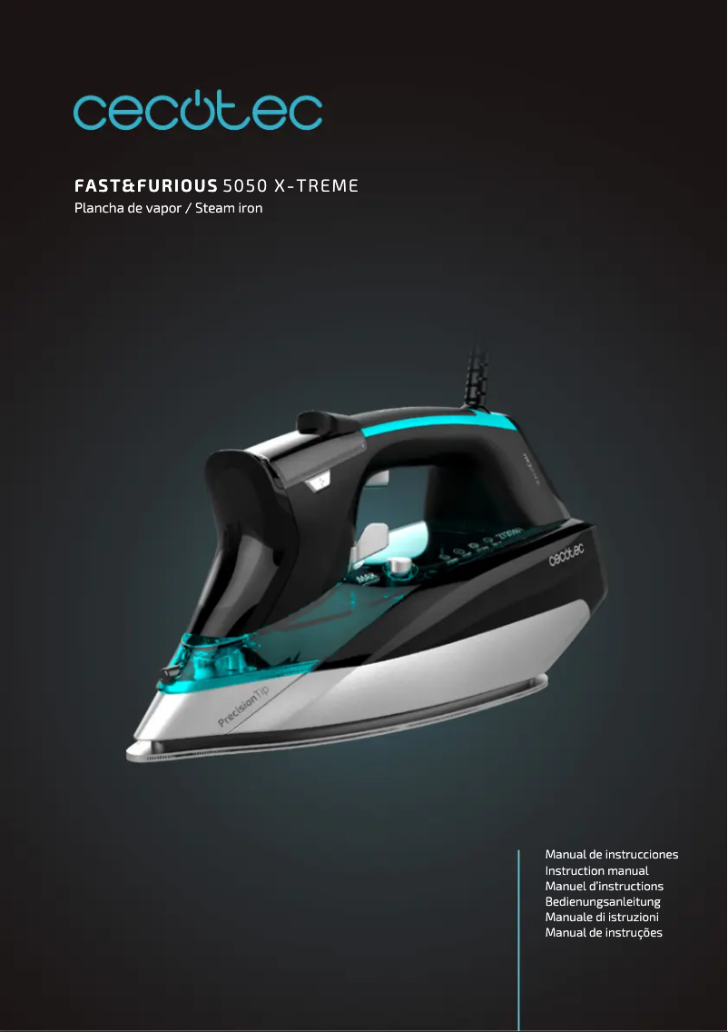 Page 1 de la notice Manuel utilisateur Cecotec Fast&Furious 5050 X-Treme