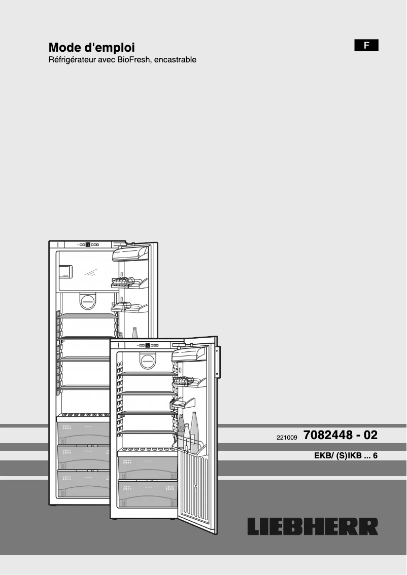 Image de la première page du manuel de l'appareil IKB 2860 PremiumPlus