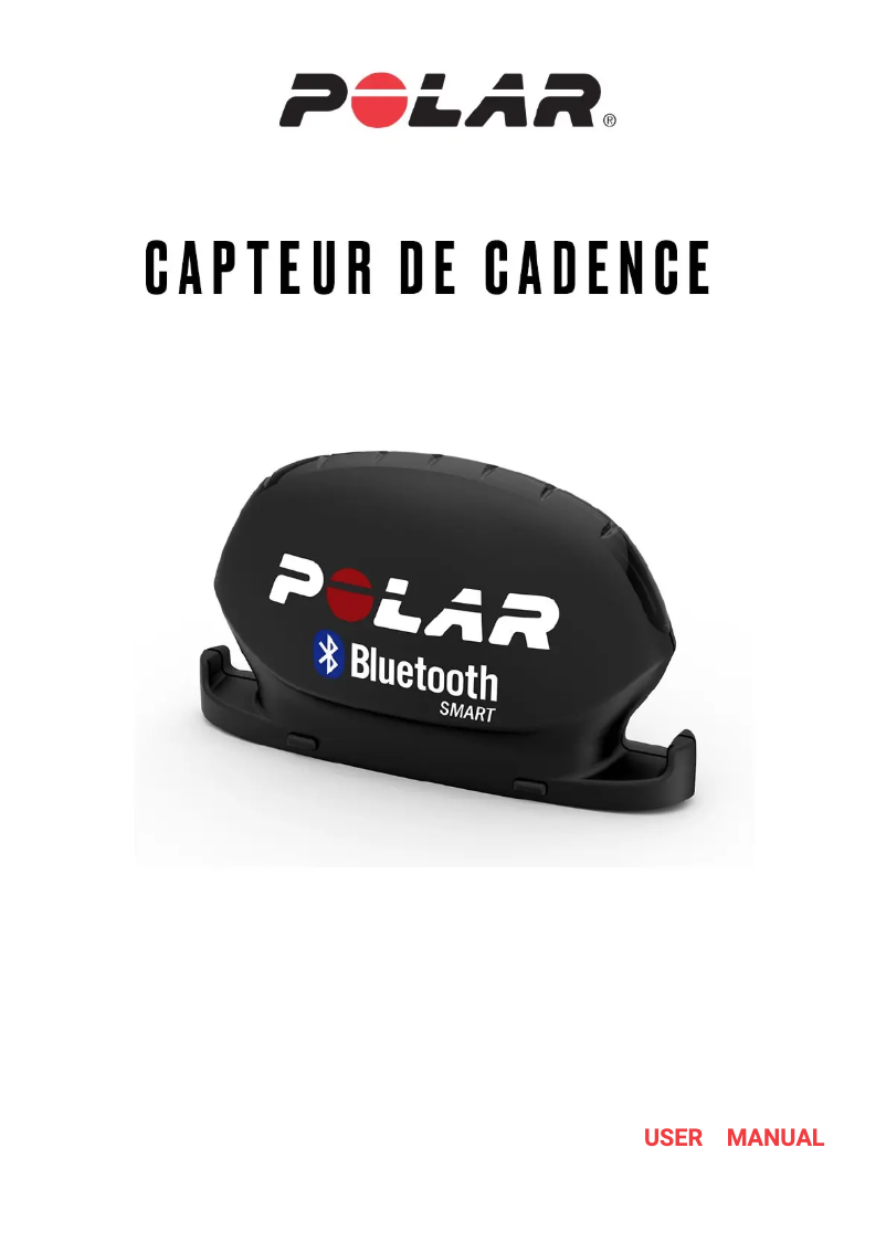 Página 1 del manual Manual de usuario Polar Cadence Sensor