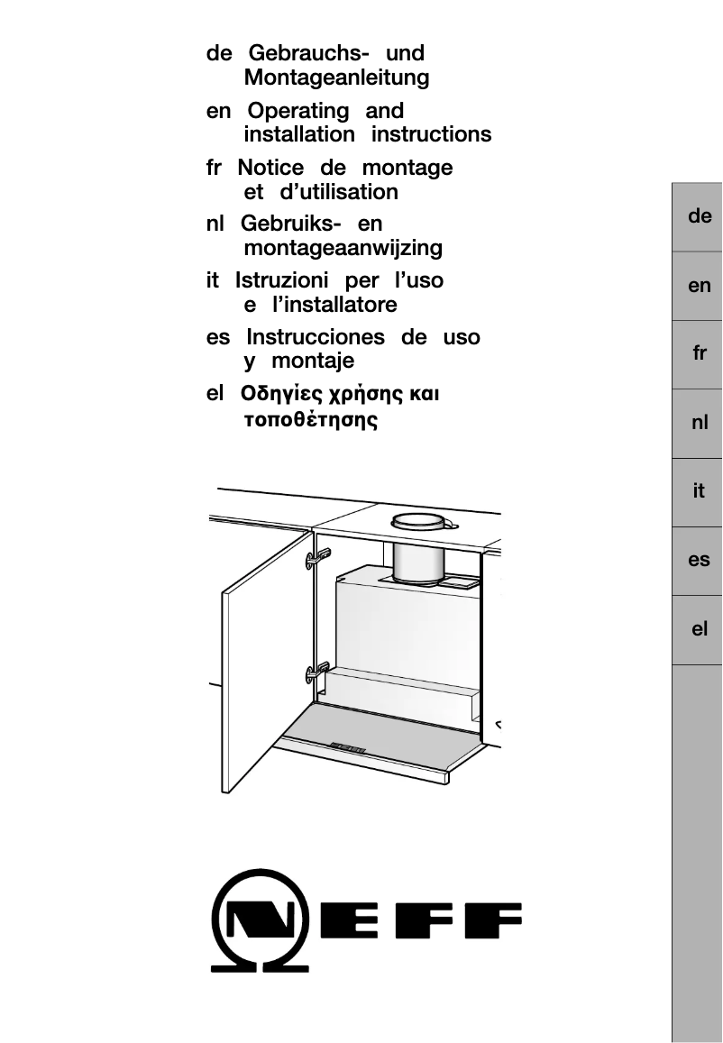 Page 1 de la notice Mode d'emploi Neff D4682X0