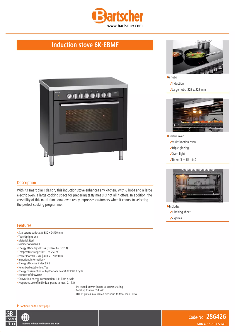 Image de la première page du manuel de l'appareil 6K-EBMF