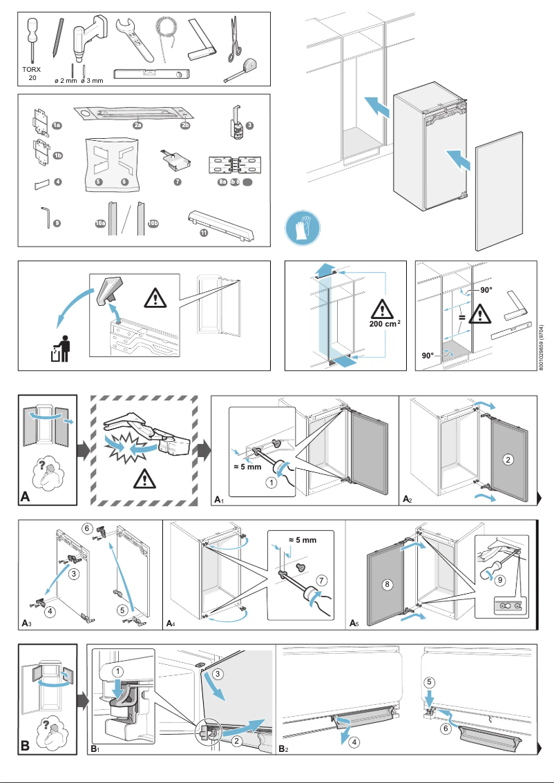 Page n°1 - Guide d'installation Neff GI1113DE0