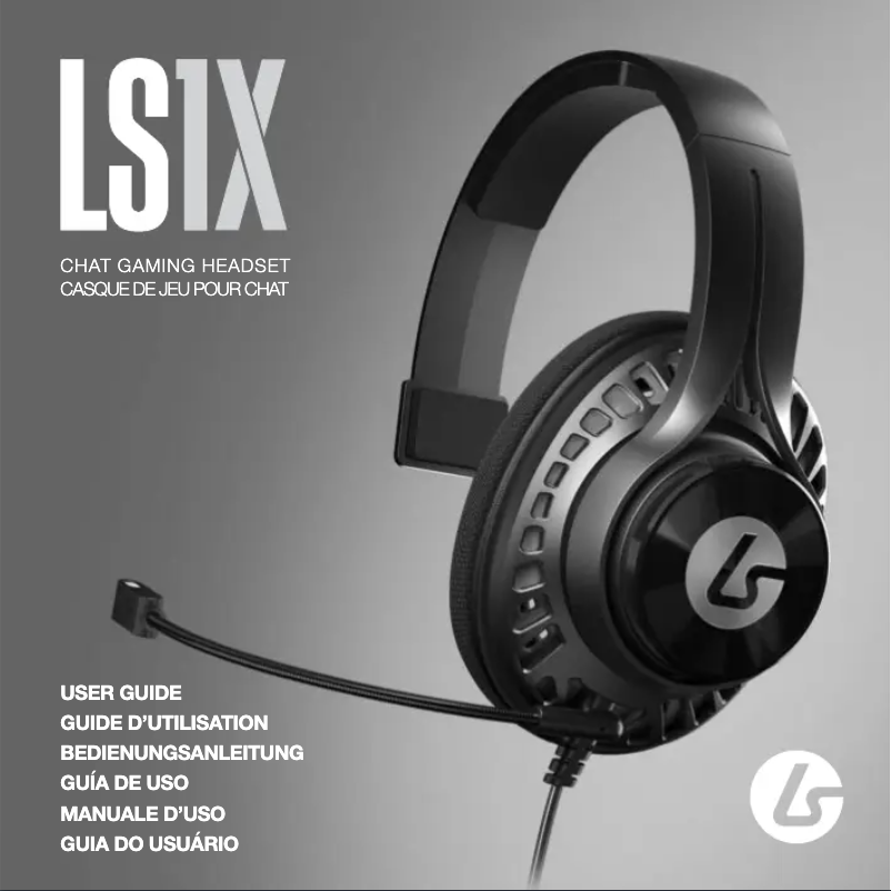 Page n°1 - Manuel utilisateur LucidSound LS1X