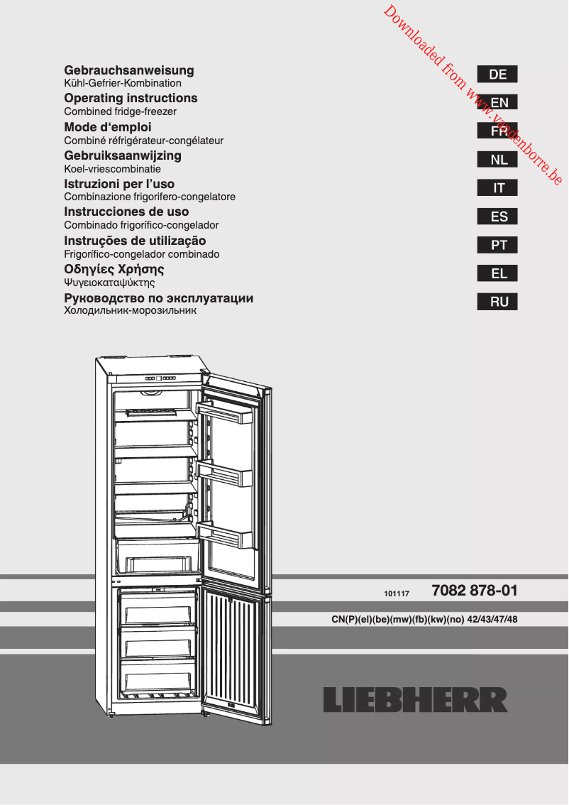 Image de la première page du manuel de l'appareil CNel 4813-21