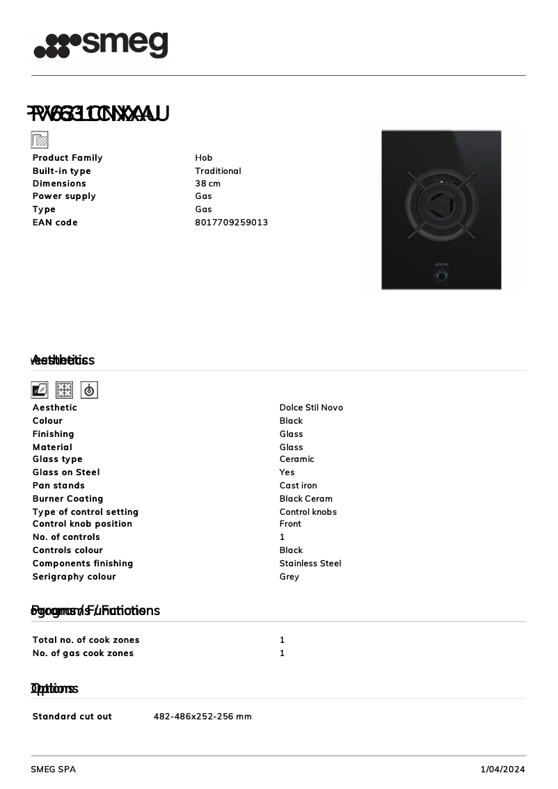 Image de la première page du manuel de l'appareil PV631CNXAU