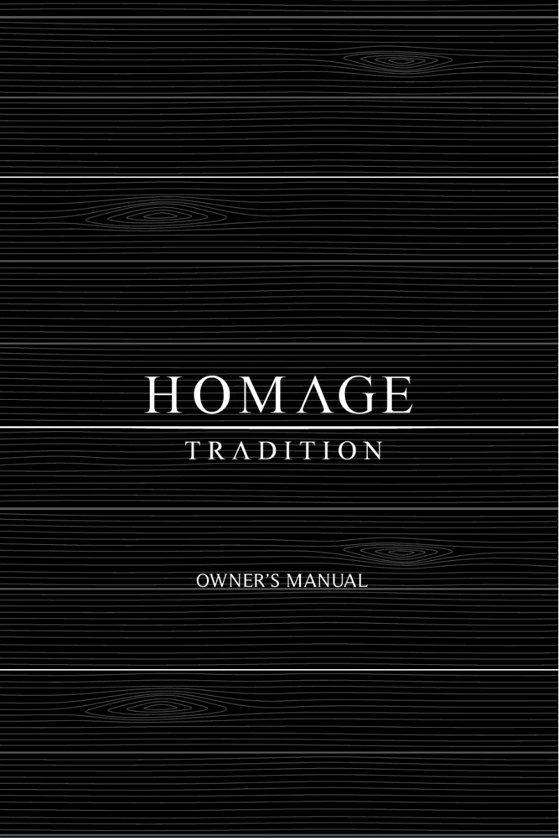 Page n°1 - Manuel utilisateur Sonus Faber VOX Tradition