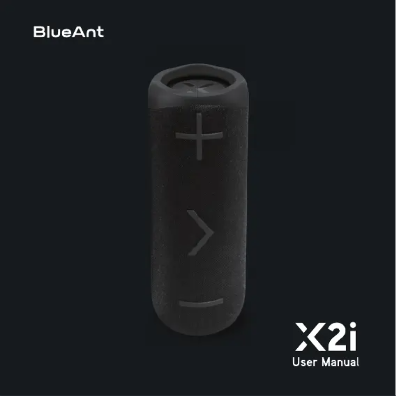 Image de la première page du manuel de l'appareil X2i