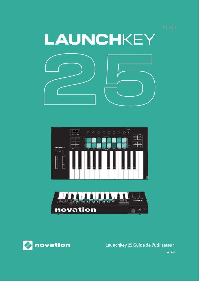 Image de la première page du manuel de l'appareil Launchkey 25 MK4