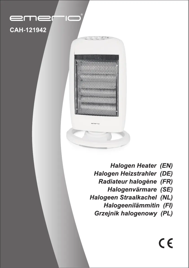 Page 1 de la notice Manuel utilisateur Emerio CAH-121942