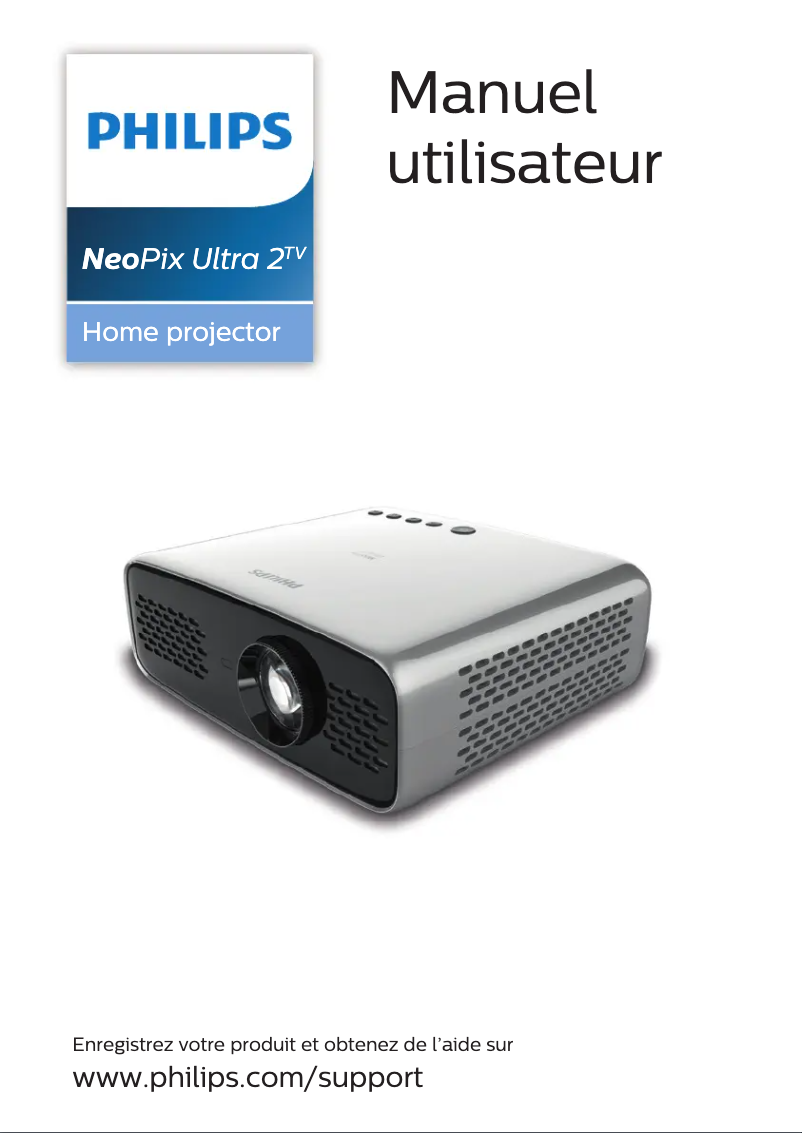 Image de la première page du manuel de l'appareil Neopix Ultra 2Tv NPX643