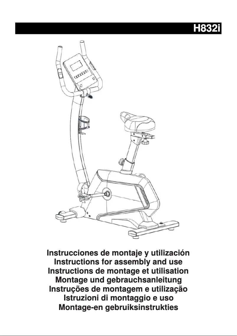 Page 1 de la notice Manuel utilisateur BH Fitness H832UW