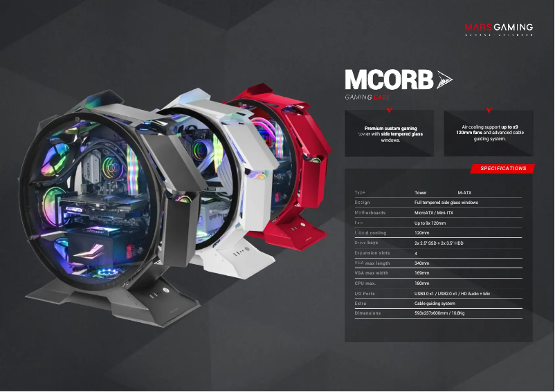 Image de la première page du manuel de l'appareil MCORB