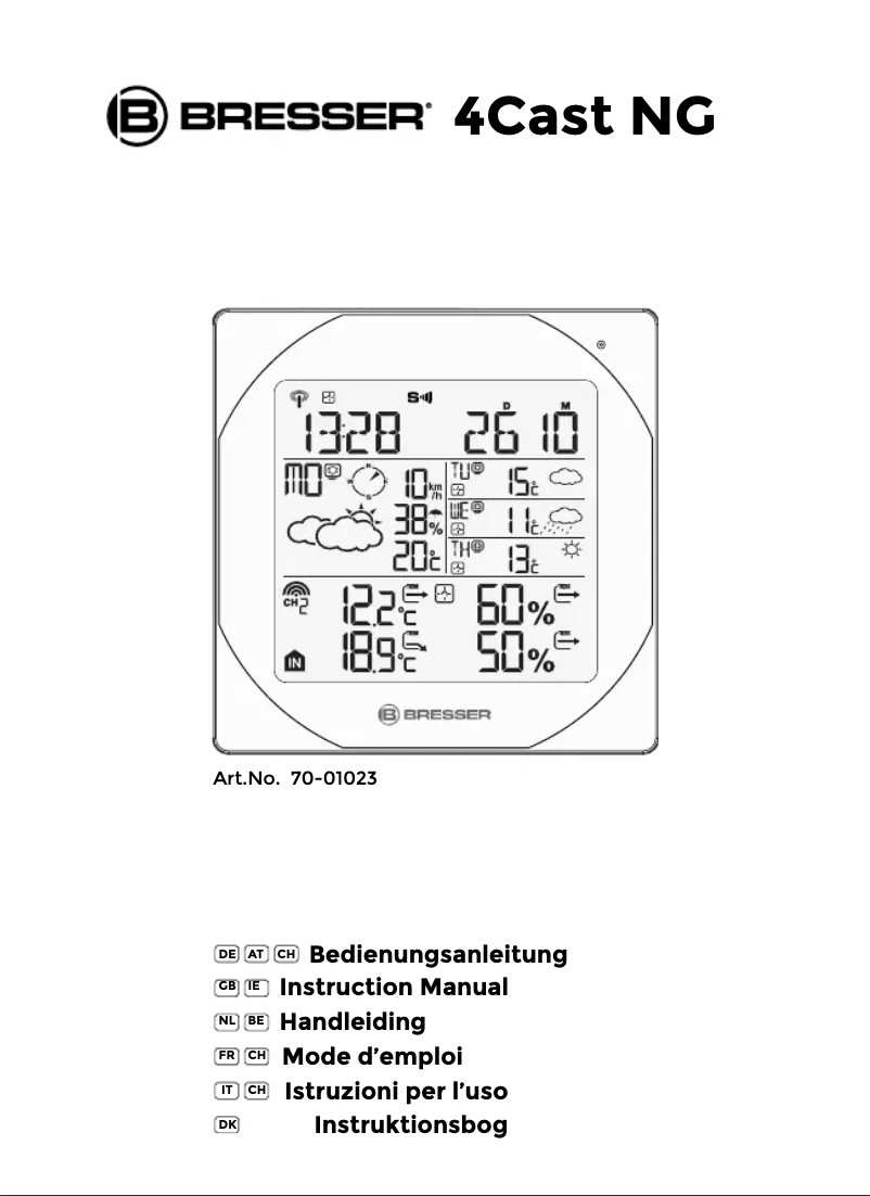 Página 1 del manual Manual de usuario Bresser 4CAST NGW