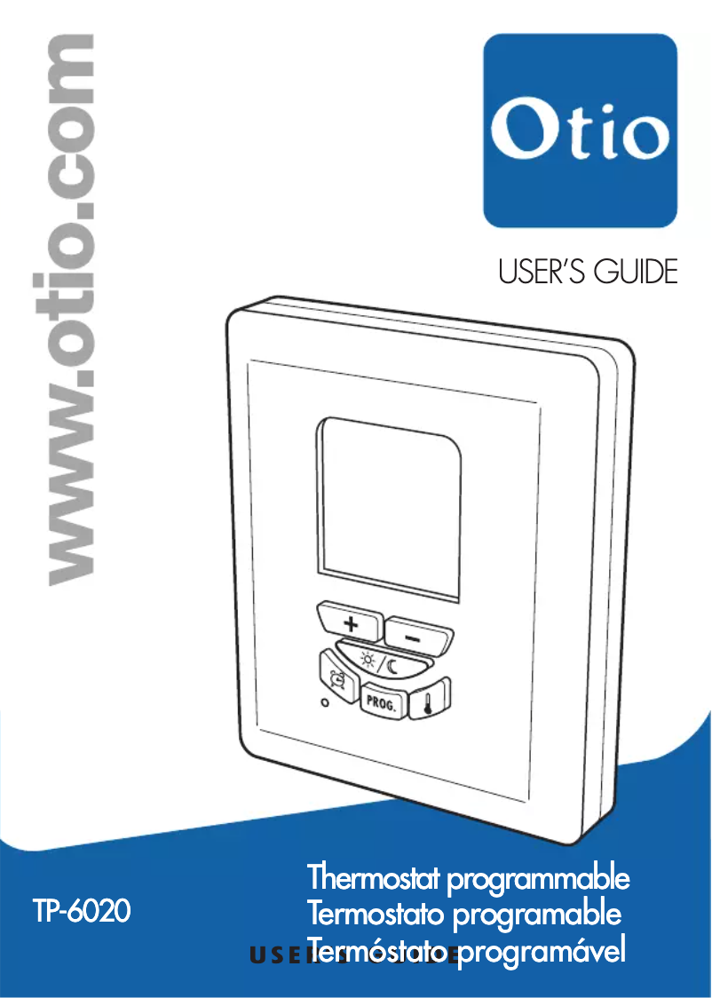 Image de la première page du manuel de l'appareil TP-6020