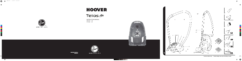 Page n°1 - Manuel utilisateur Hoover Telios Plus TTE2304 019