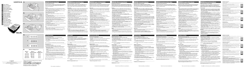 Page n°1 - Mode d'emploi Philips MultiLife SCB7075CB