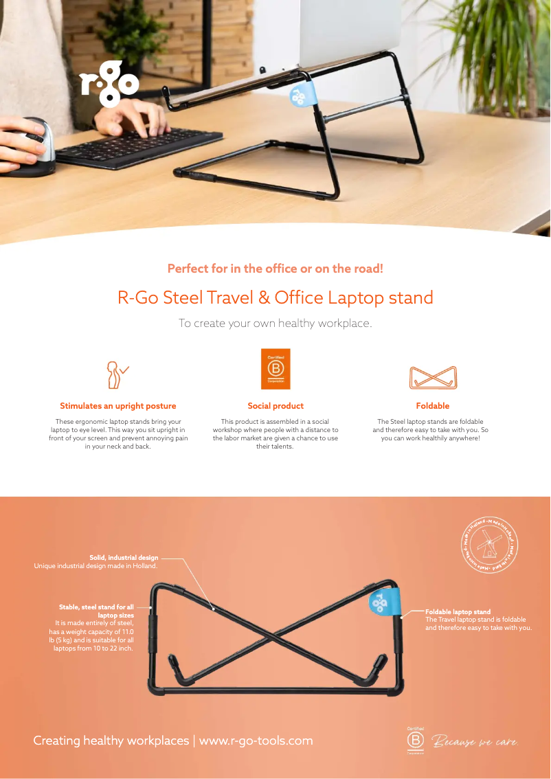 Page 1 de la notice Manuel utilisateur R-Go Tools Steel Travel