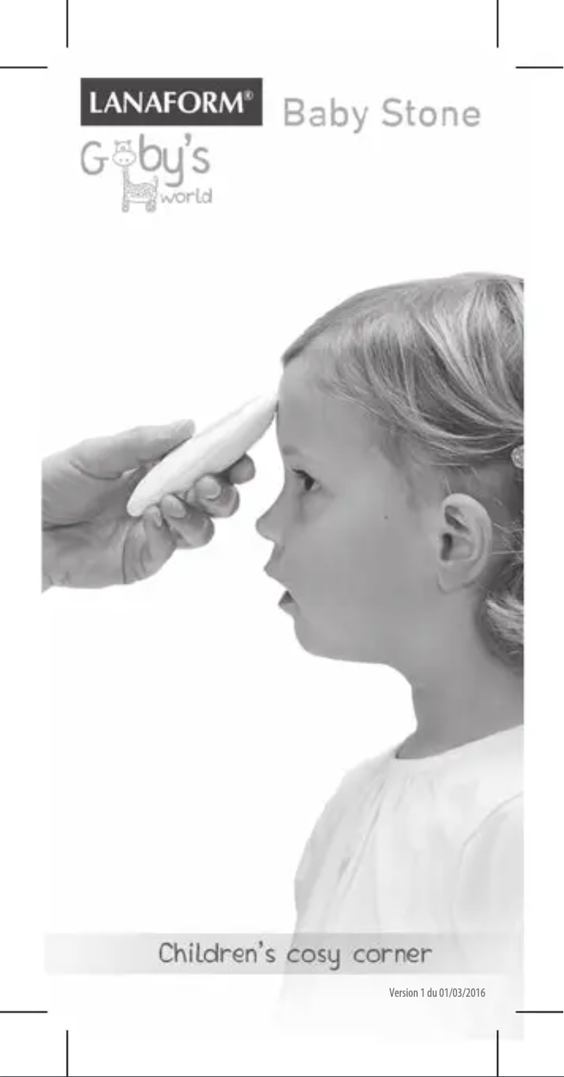 Image de la première page du manuel de l'appareil Baby Stone