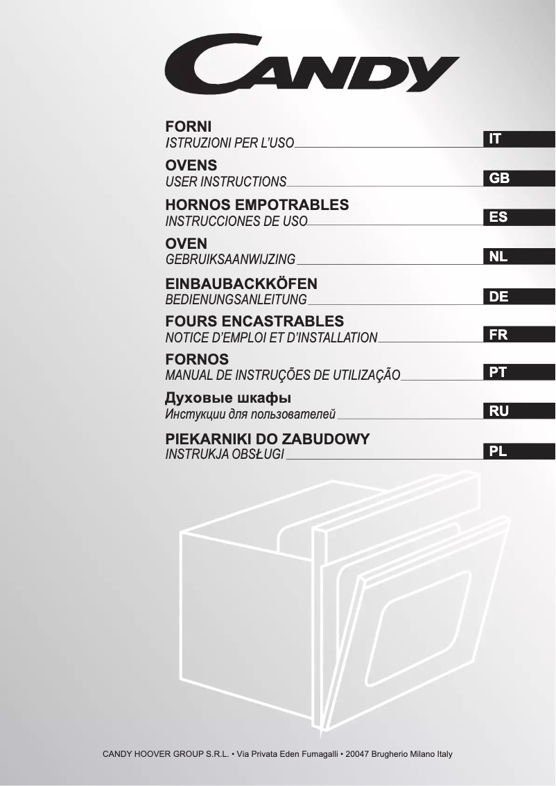 Page 1 de la notice Manuel utilisateur Candy FST 100/1 N