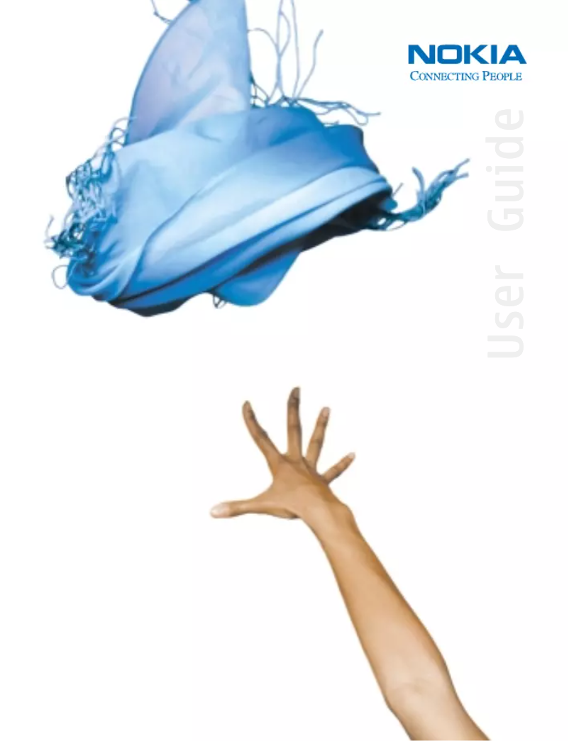 Page 1 de la notice Manuel utilisateur Nokia 6620
