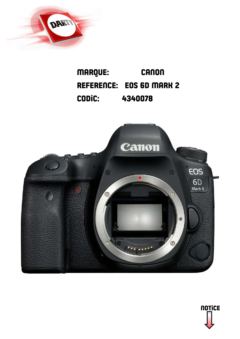 Página 1 del manual Manual de usuario Canon EOS 6D Mark II