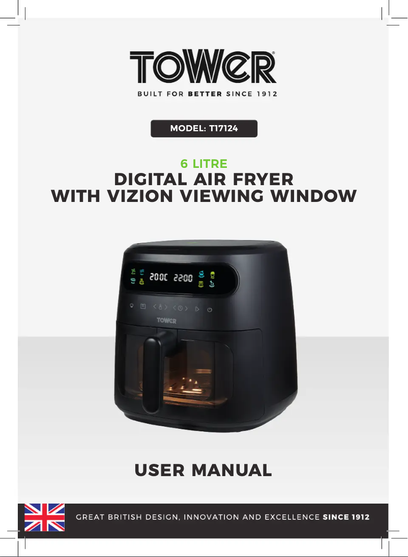 Page 1 de la notice Manuel utilisateur Tower Vortx T17124