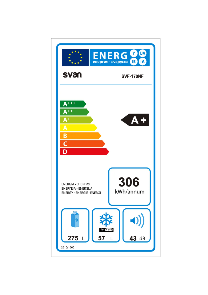 Image de la première page du manuel de l'appareil SVF170NF