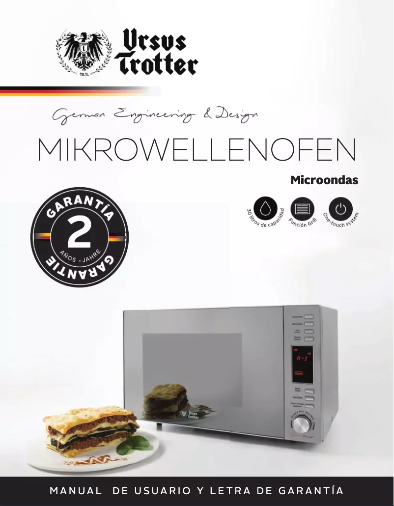 Page 1 de la notice Manuel utilisateur Ursus Trotter UT-ELEGANZ 930