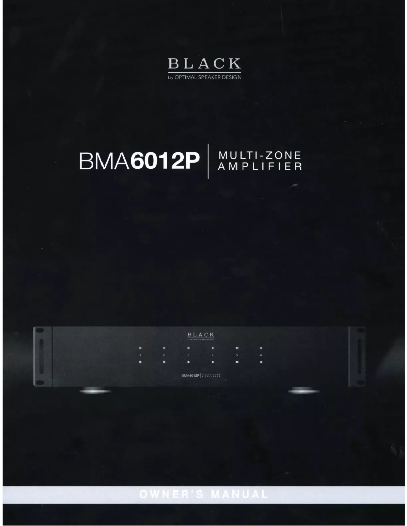 Page 1 de la notice Manuel utilisateur OSD Audio BMA-6012P