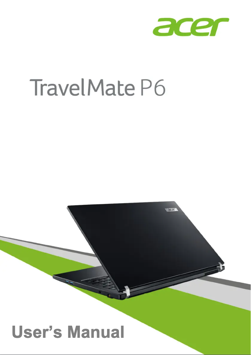 Página 1 del manual Manual de usuario Acer TravelMate P658