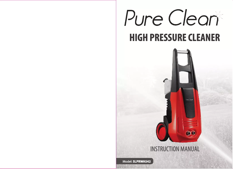 Página 1 del manual Manual de usuario Pure Clean SLPRWAS42
