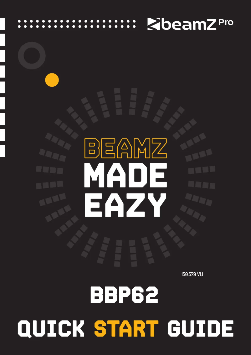 Image de la première page du manuel de l'appareil BBP62