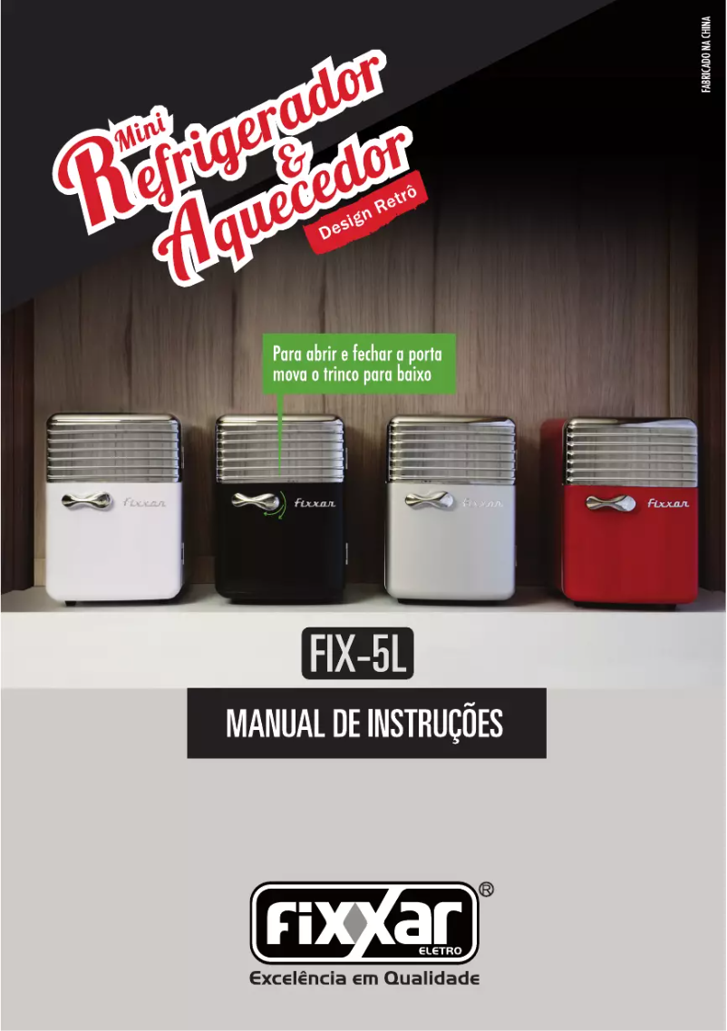 Page 1 de la notice Manuel utilisateur Fixxar FIX-5L