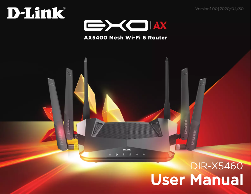 Page n°1 - Manuel utilisateur D-Link DIR-X5460