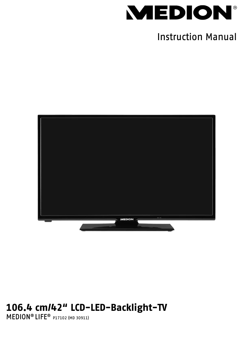 Page n°1 - Manuel utilisateur Medion LIFE P17102 (MD 30911)