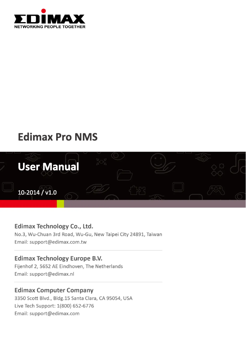 Page n°1 - Manuel utilisateur Edimax Pro NMS
