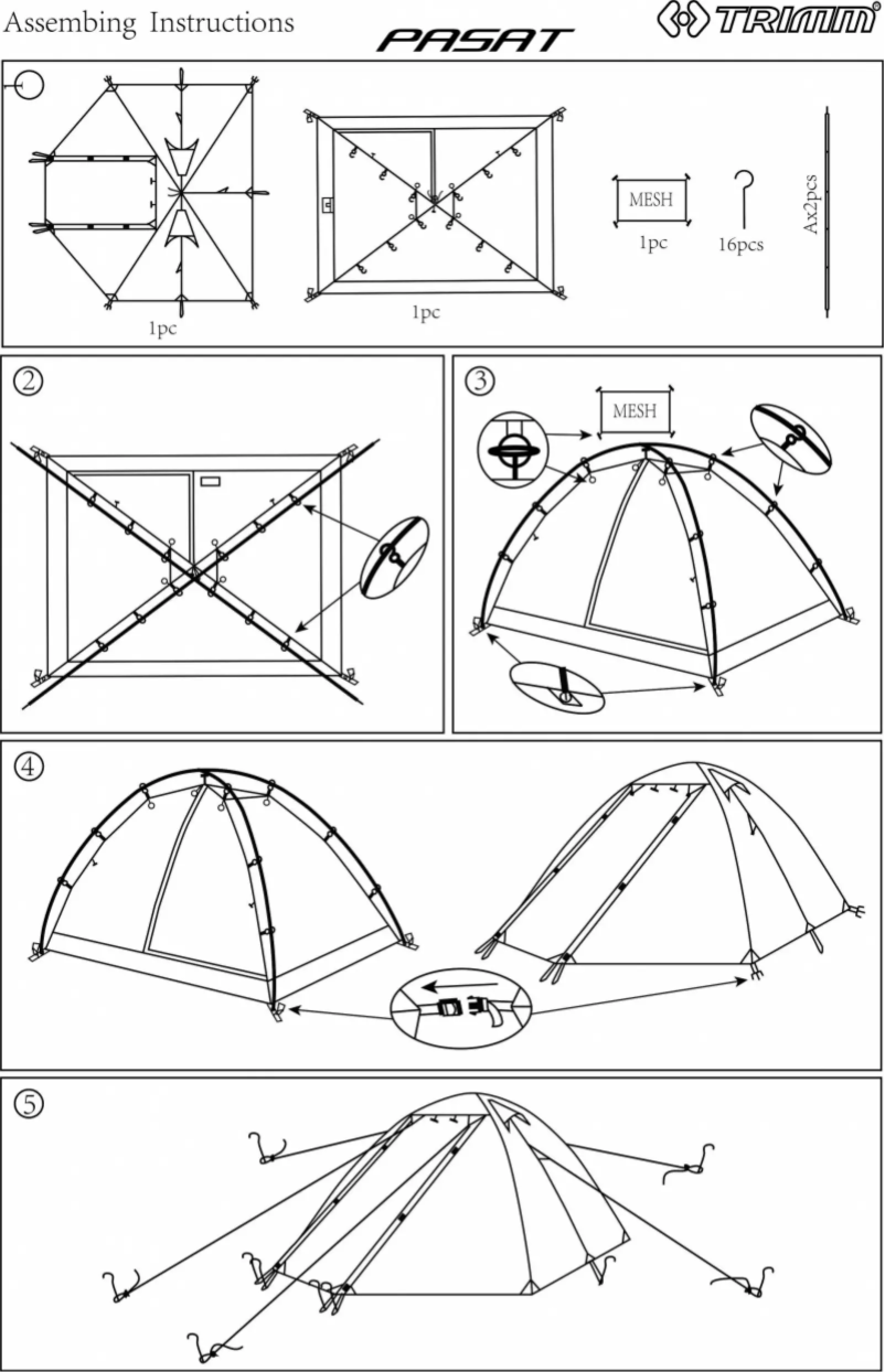 Página 1 del manual Manual de usuario Trimm Pasat