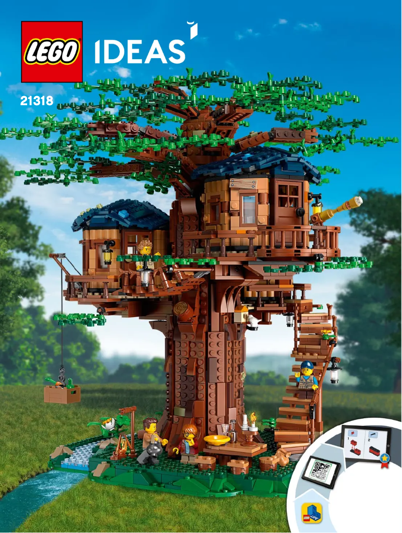 Page 1 de la notice Manuel utilisateur Lego Ideas 21318