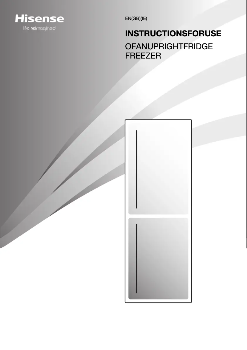 Page 1 de la notice Manuel utilisateur Hisense RM469N4AFEUK