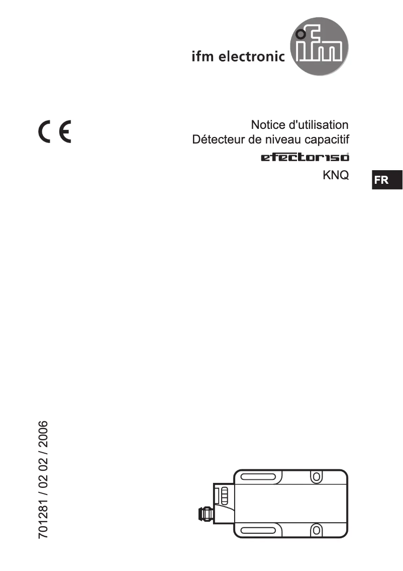 Page 1 de la notice Manuel utilisateur IFM KN5124