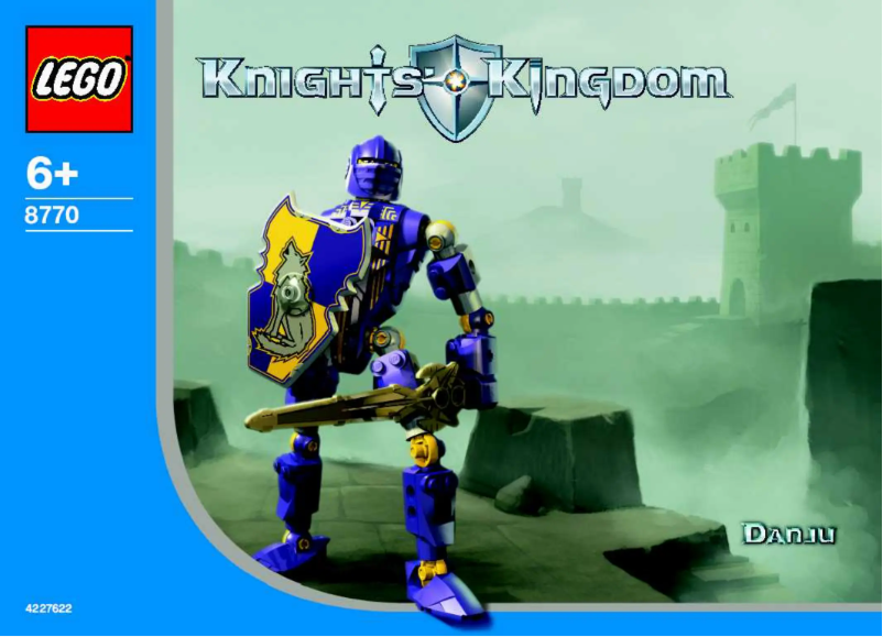Page n°1 - Manuel utilisateur Lego Knights Kingdom 8770