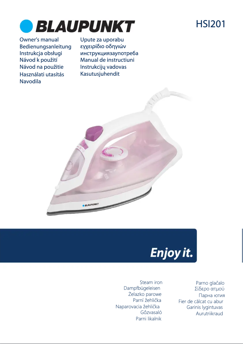 Image de la première page du manuel de l'appareil HSI201